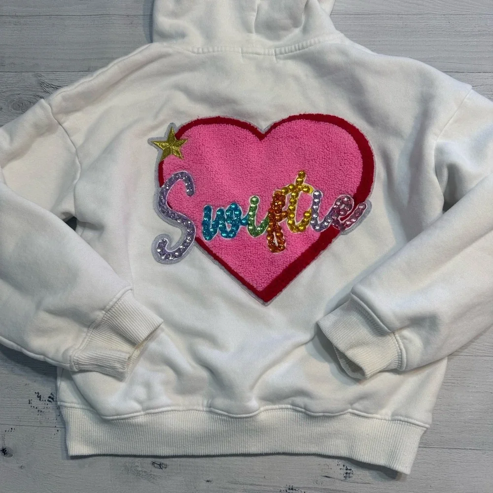 Lola‎ & the boys Swiftie Lovers Hoodie girls size 8